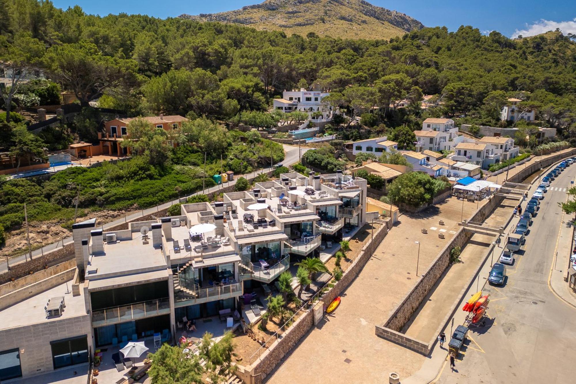 Mirador Blue F - Cala Sant Vicenc Appartement Cala de Sant Vicenc Buitenkant foto