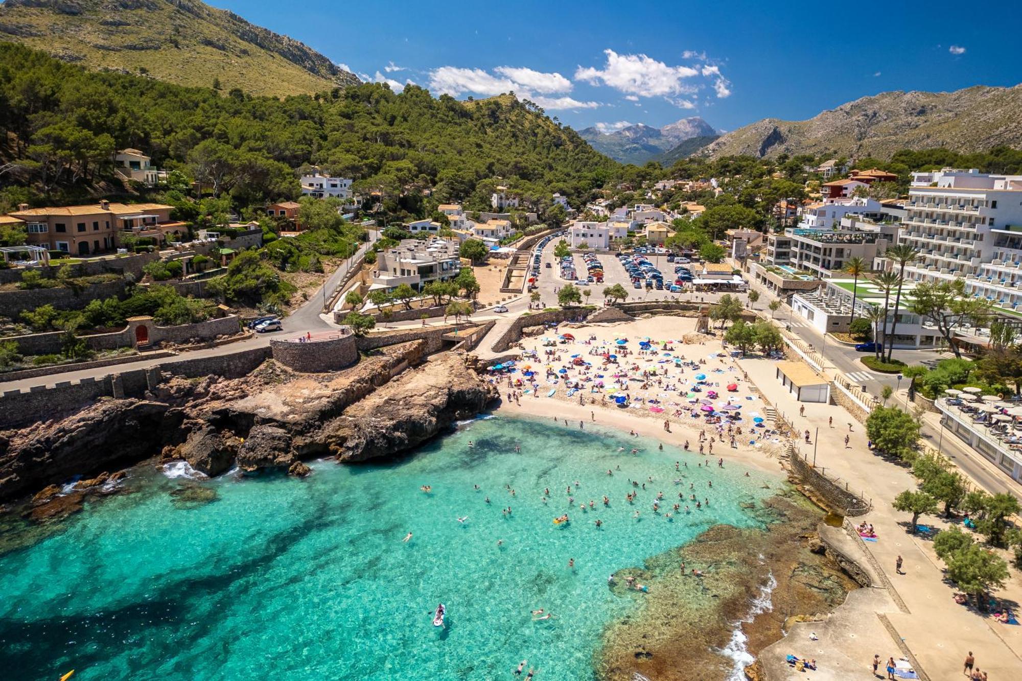 Mirador Blue F - Cala Sant Vicenc Appartement Cala de Sant Vicenc Buitenkant foto